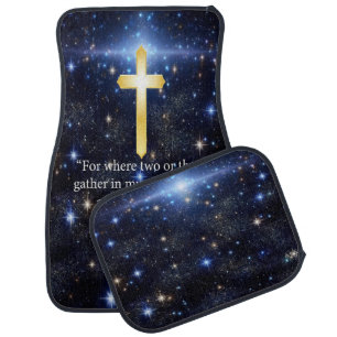 Praying Car Floor Mat