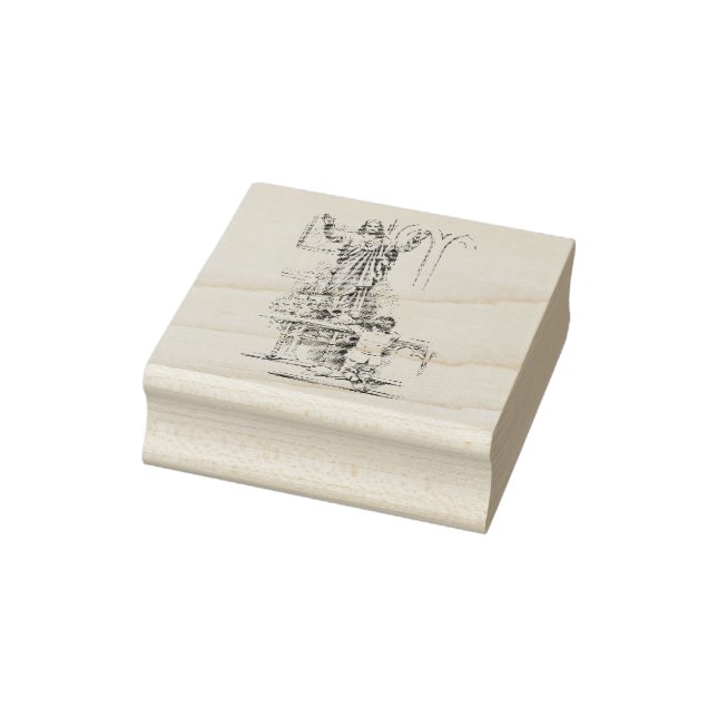 Praying Child Rubber Stamp (Stamp)