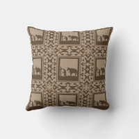 Praying Cowboy Western Accent Pillow