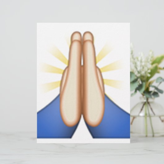 praying emoji (Standing Front)