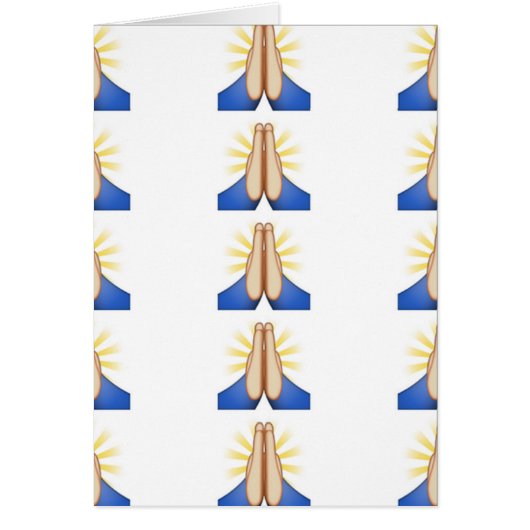praying emoji cards (Front)