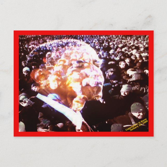 Praying for Change! -  postcard (Front)