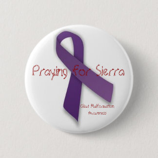 Praying for Sierra Pinback Button