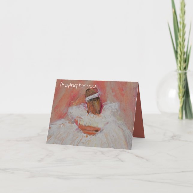 Praying for you card (Front)