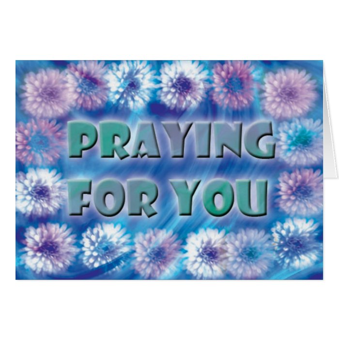 Praying for you card | Zazzle