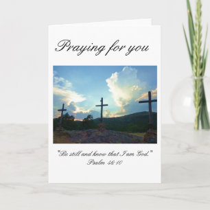 Praying for you card