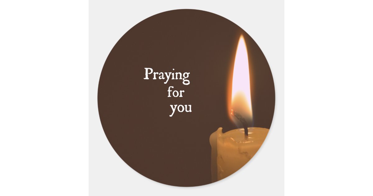 Rise Up and Pray Scripture Quote Classic Round Sticker, Zazzle