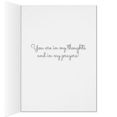 Praying for You Floral Catholic Holy Rosary (Inside (Right))