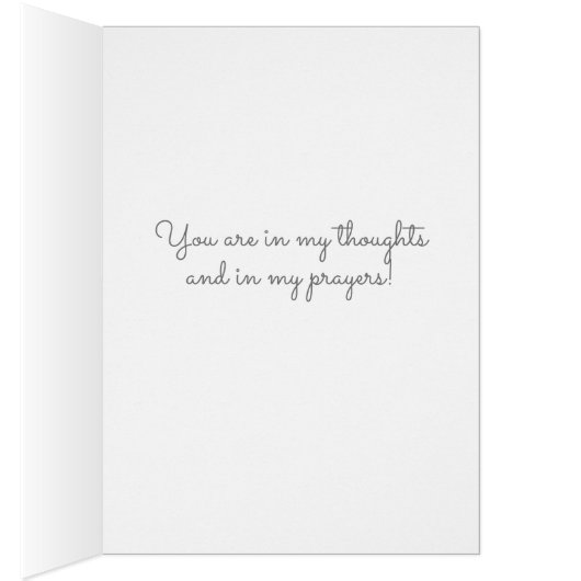 Praying for You Floral Catholic Holy Rosary (Inside (Right))