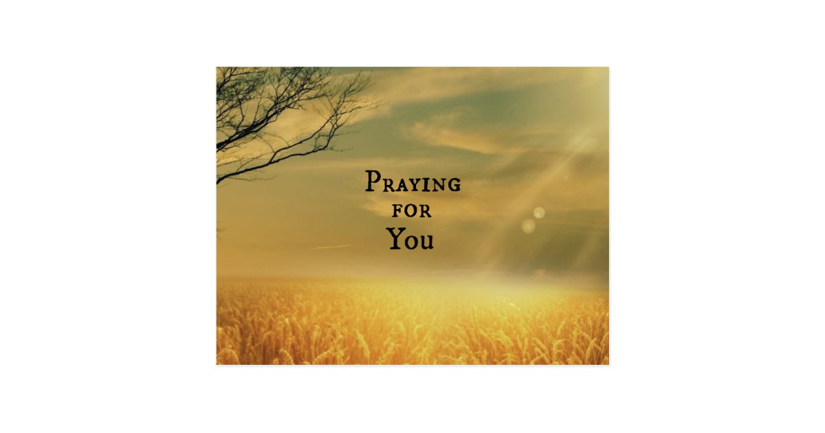 Praying for You Postcard