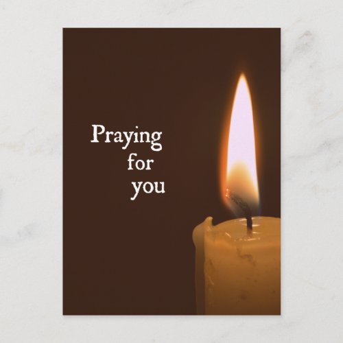 Praying for You Postcard