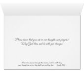 Praying for You - Red Cardinal Snow Scene (Inside Horizontal (Bottom))