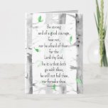Praying For You Religious Encouragement Aspen Tree Card