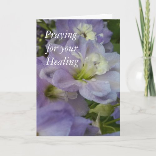 Praying for Your Healing Card