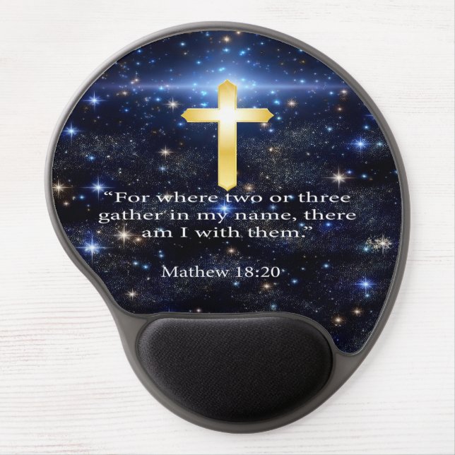Praying Gel Mouse Pad (Front)