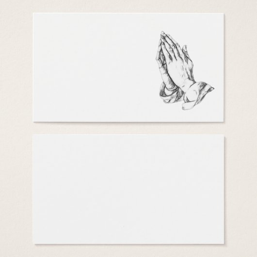 Praying hands (Front & Back)