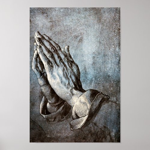 Praying Hands Albrecht Durer Poster