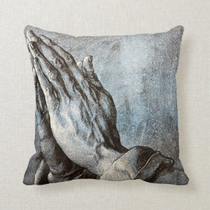 Praying Hands, Albrecht Durer Throw Pillow