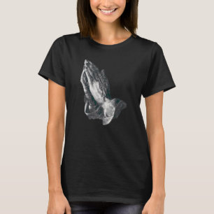 Praying Hands Amen Jesus 2 T-Shirt