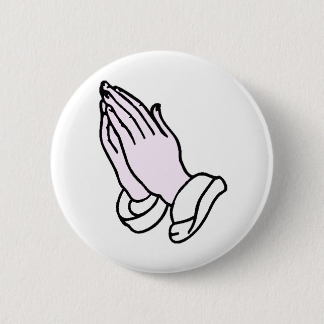 Praying Hands Button (Front)