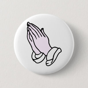 Praying Hands Button