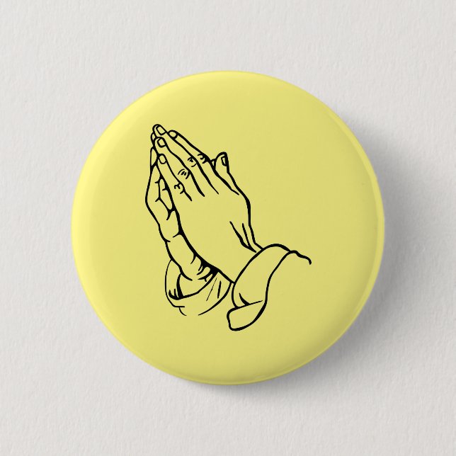 Praying Hands Button (Front)