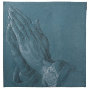 Praying Hands by Albrecht Durer Napkin
