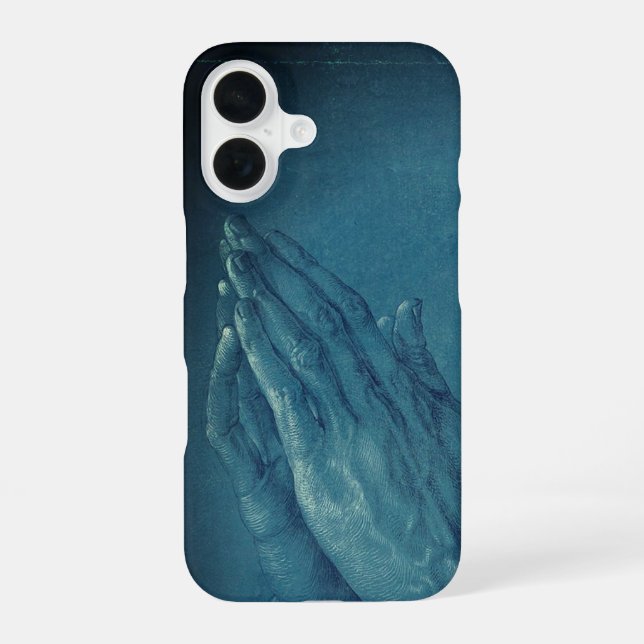 Praying Hands (by Dürer) Iphone Case (Back)