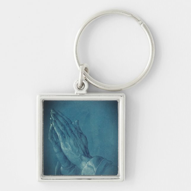 Praying Hands (by Dürer) Keychain (Front)