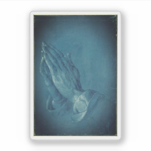 Praying Hands (by Dürer) Sticker