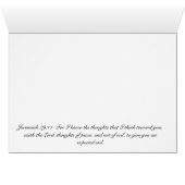 Praying Hands Card (Inside Horizontal (Bottom))