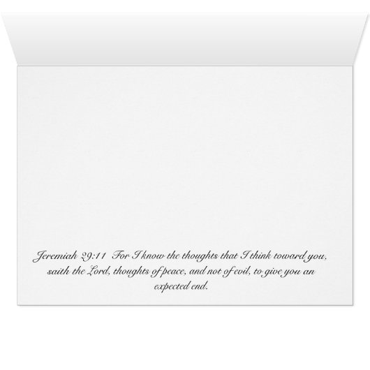 Praying Hands Card (Inside Horizontal (Bottom))