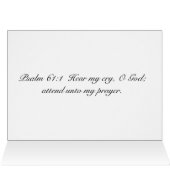 Praying Hands Card (Inside Horizontal (Top))