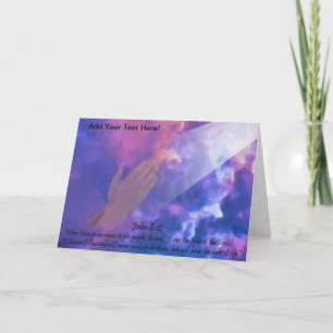 Praying Hands Greeting Card
