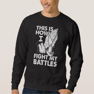 Praying Hands Jesus Prayer Sweatshirt