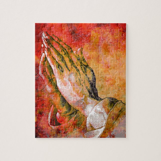 PRAYING HANDS JIGSAW PUZZLE (Vertical)