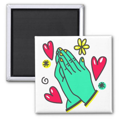 PRAYING HANDS MAGNET