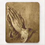 Praying Hands Mousepad at Zazzle