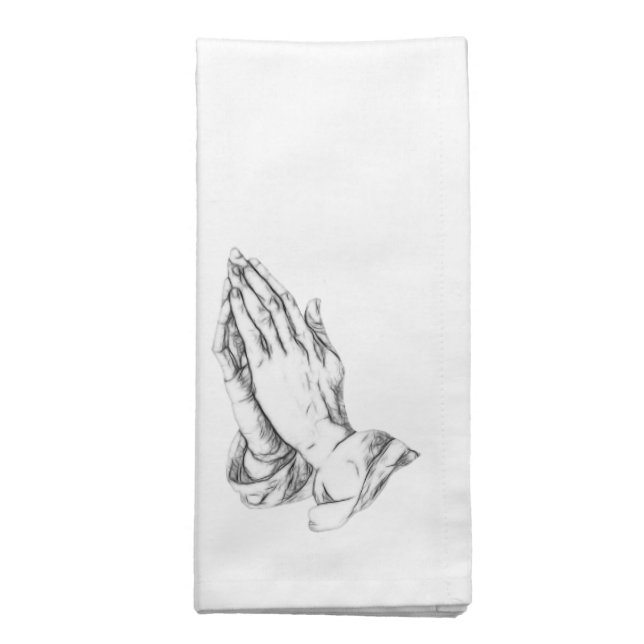 Praying hands napkin (Folded)