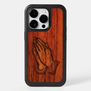 Praying Hands Otterbox Iphone 14 Pro Case by JerryLambert at Zazzle