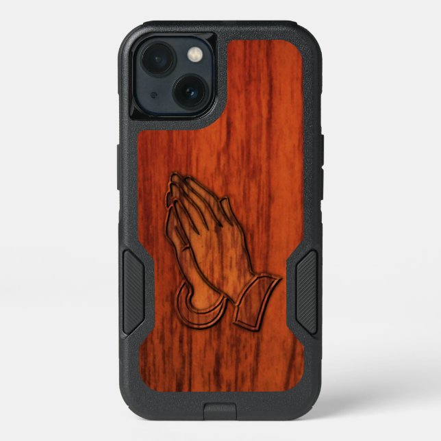 Praying Hands Otterbox iPhone Case (Back)