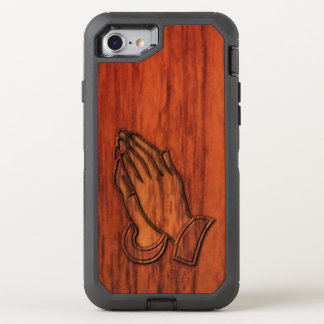 Praying Hands OtterBox Defender iPhone SE/8/7 Case