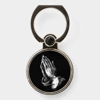 Praying hands phone ring stand