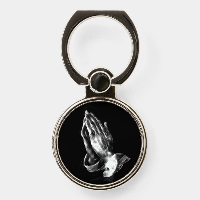 Praying hands phone ring stand (Front)