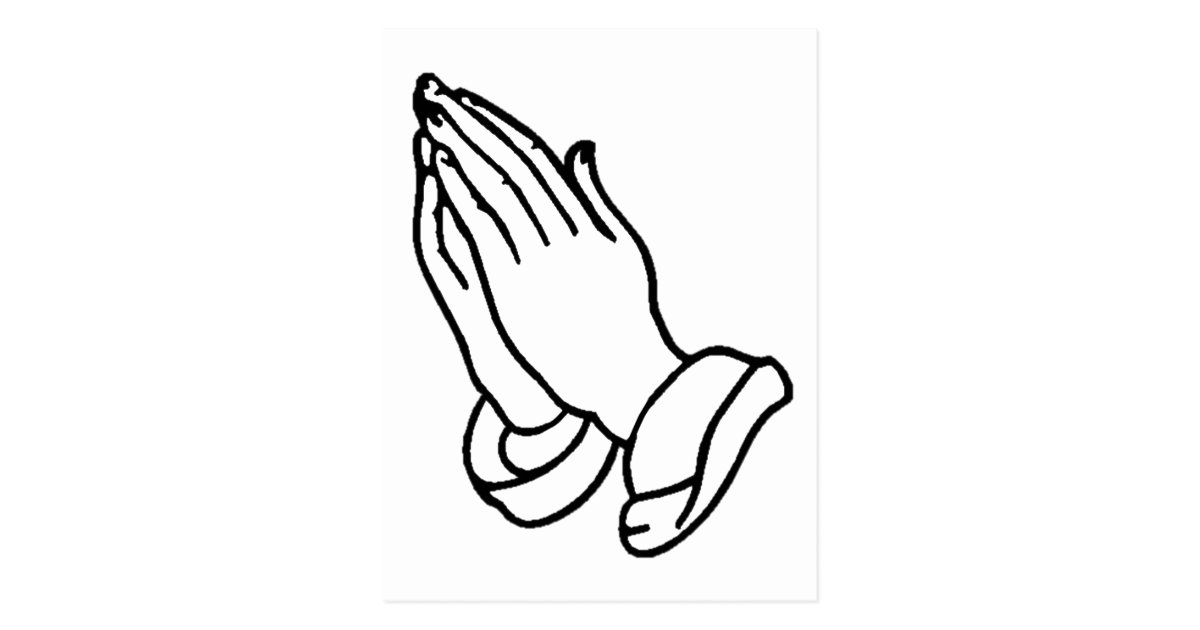 Praying Hands Postcard | Zazzle.com