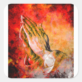 Praying Hands Stickers | Zazzle