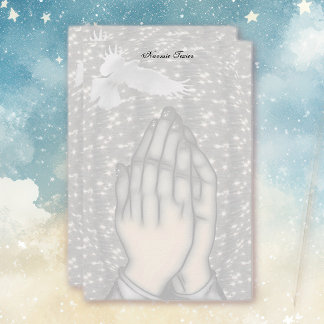 Praying Hands Stationery