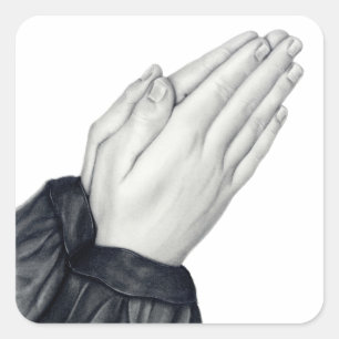 Praying Hands Stickers