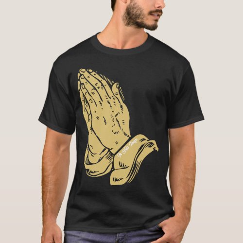 Praying Hands Universal T_Shirt