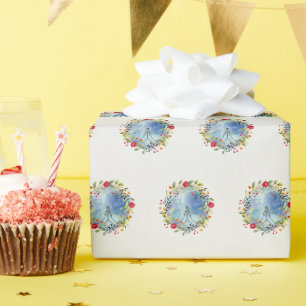 Praying hands watercolor wrapping paper